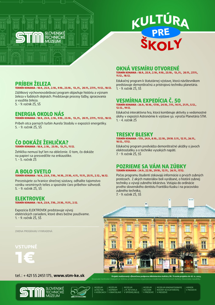 programy_kultura pre skoly_sidelna budova v kosiciach